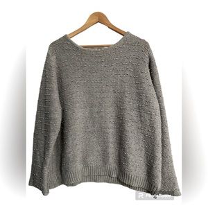 City Chic Gray Sweater